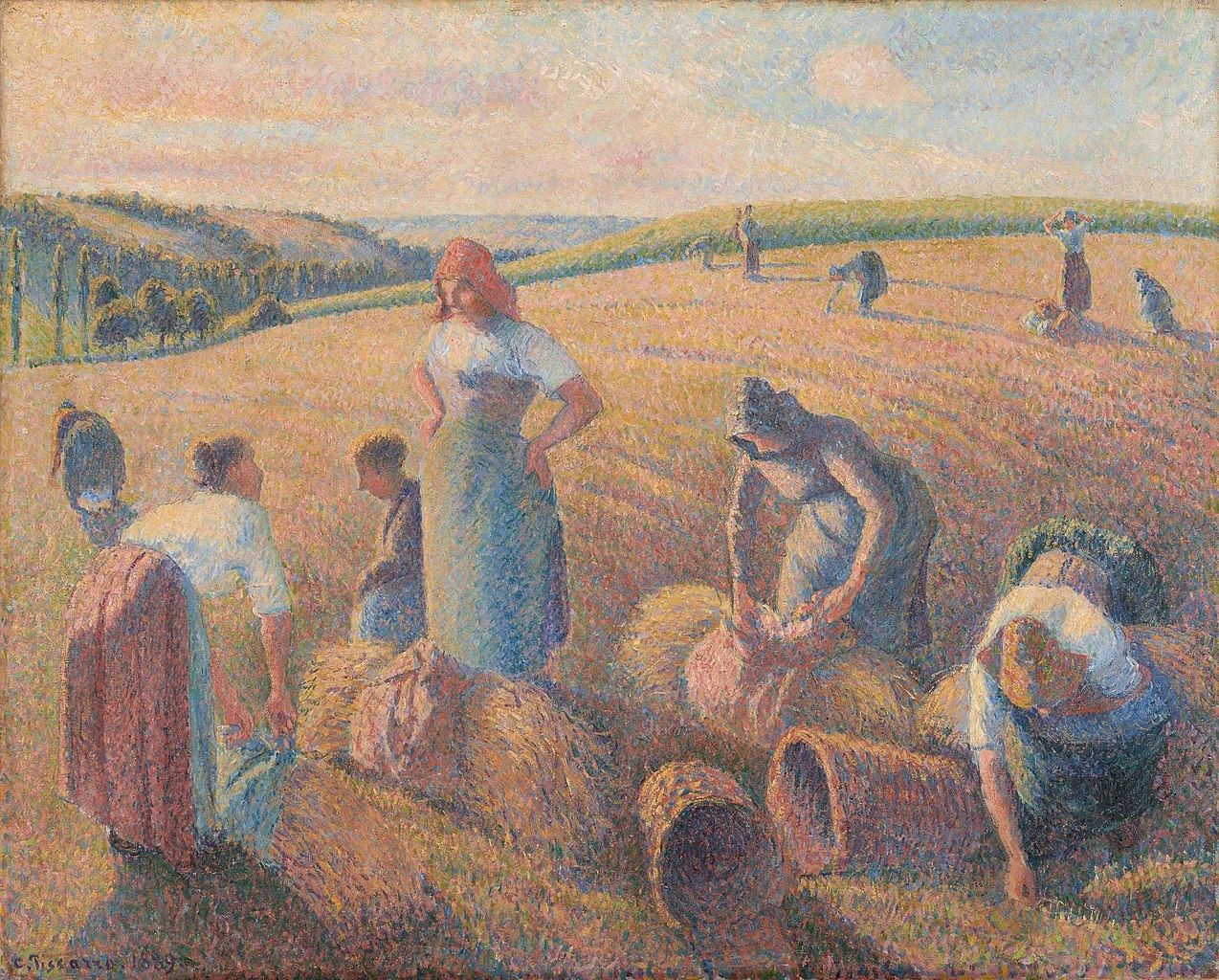 Le spigolatrici, 1889 - Kunstmuseum Basel